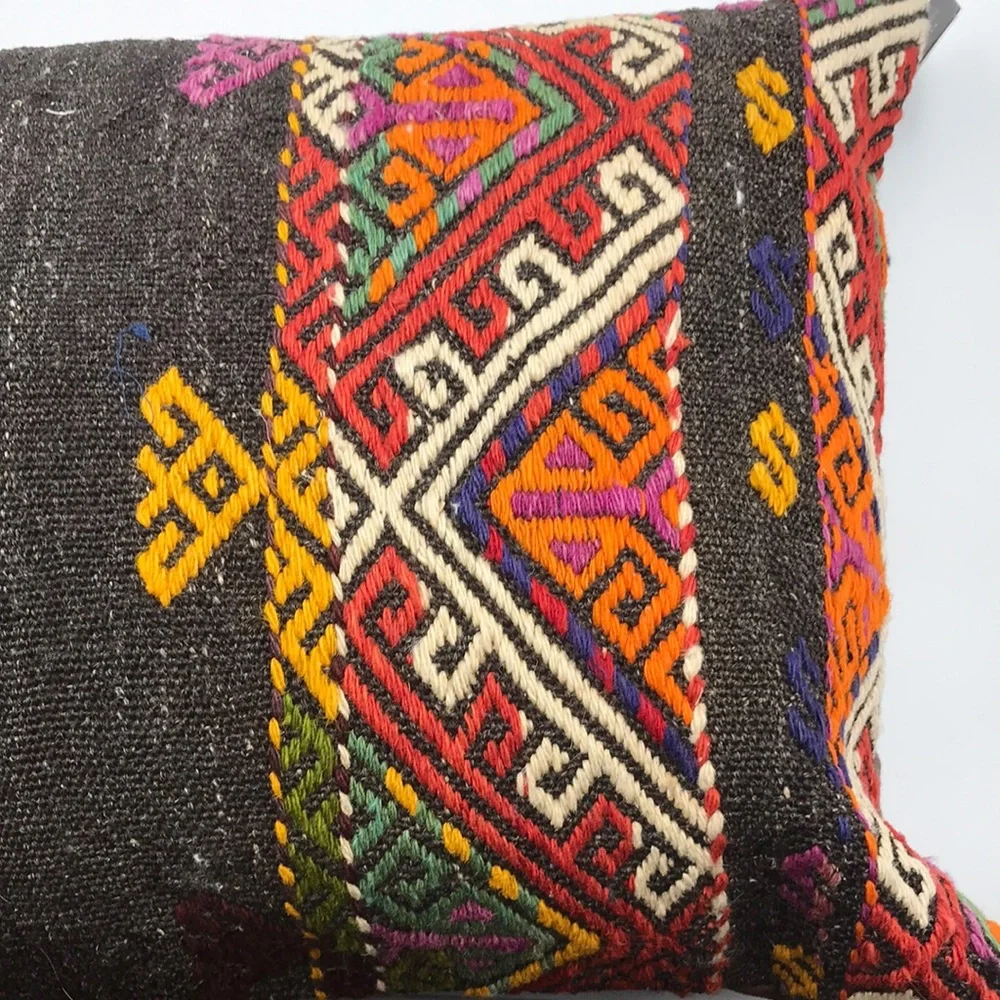 Loloi One Of A Kind Turkish Kilim Rug Pillow Cushion Cover